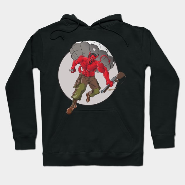 508 Paratroop Devil Hoodie by Baggss